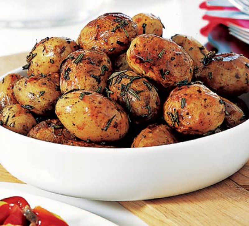 Baby Potatoes in Rosemary