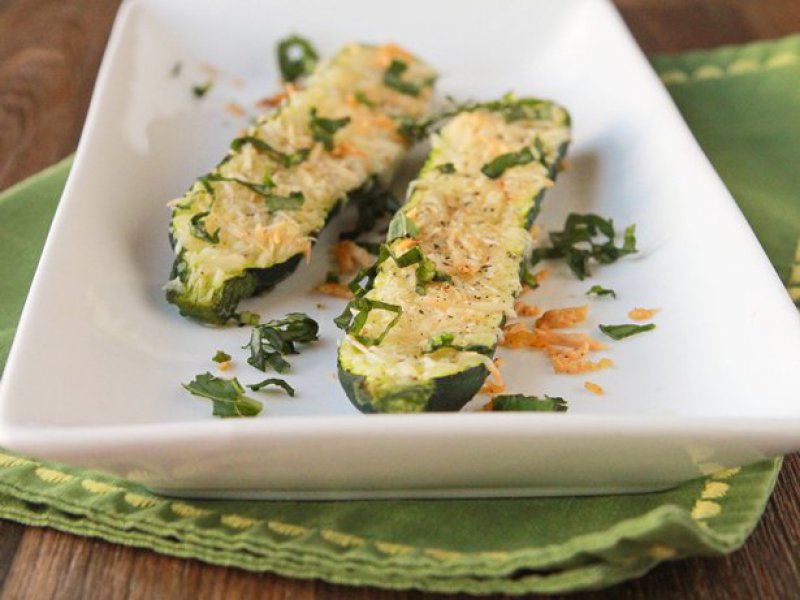 Stuffed Courgettes/ Zucchini