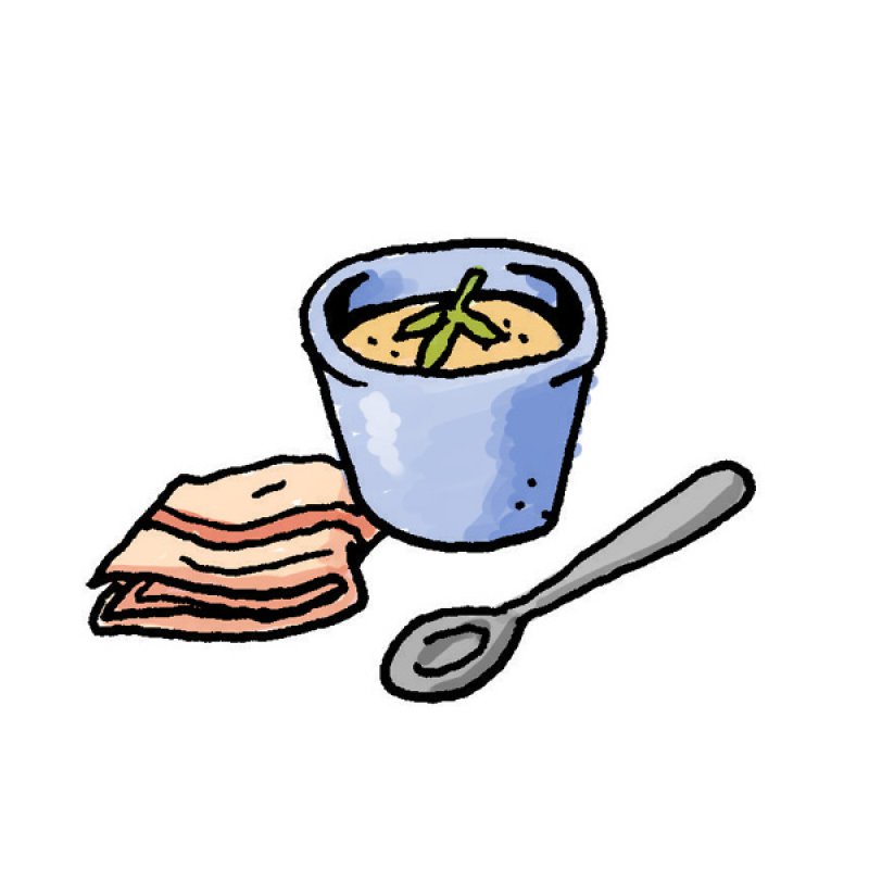 soup, roux, butter, flour