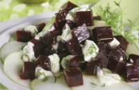 Beetroot Salad with Apples and Chios Mastiha