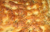 Focaccia, the italian bread 