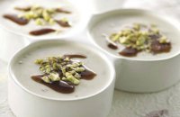 Cream with Chios Mastiha and Pistachios