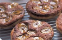 Banana - Chestnut Tartlets with Puff Pastry