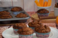 Muffin Κολοκύθας χωρίς βούτυρο, ζάχαρη,αυγά και μίξερ