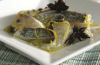 Bream Carpaccio Spiced with Chios Mastiha