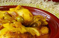 Chicken Casserole with Tomatoes, Olives and Feta NP