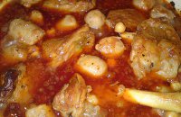Lamb with Chickpeas Ragout 