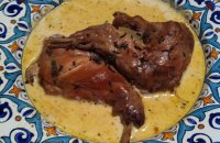 Rabbit with Rosemary and Mustard
