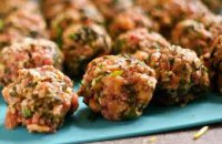 Algerian meetballs with rice and herbs