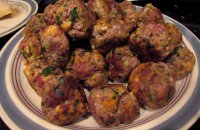 Lebanese lamb meatballs