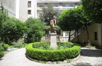 In the Garden of the Numismatic Museum of Athens