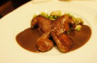 Woodcock  in Salmis Sauce