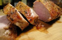 Pork Tenderloin with Almonds