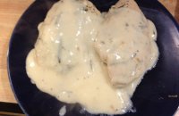 Turkey in Champagne Sauce