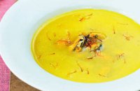 Cream Mussels with Saffron