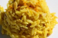 Lebanese Saffron Rice with Pine Nuts