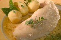 ψάρι με πατάτες και βότανα, λαδόκολλα, ψάρι σε χαρτί, υγειινές συνταγές