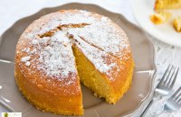 Εύκολη βασιλόπιτα κέικ με πορτοκάλι