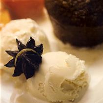 white ice cream