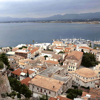 320 x 320: GREECE - PELOPONNESE - NAFPLIO - TOWN VIEW