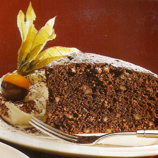DESSERT - CHOCOLATE AND ALMOND CAKE