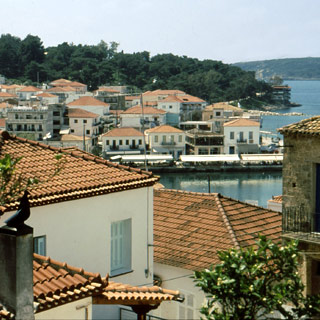 320 x 320: GREECE - PELOPONNESE - PYLOS - TOWN