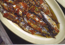 BAKED SARDINES WITH TOMATO SAUCE