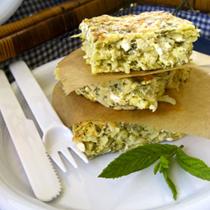 omelette with zucchini
