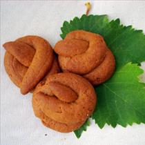 no sugar cookies, petimezi, grapes, sweets,