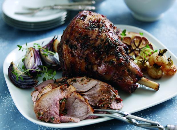 Stuffed Lamb "Mystegna" Style (Arni Yemisto Mystegniotiko)