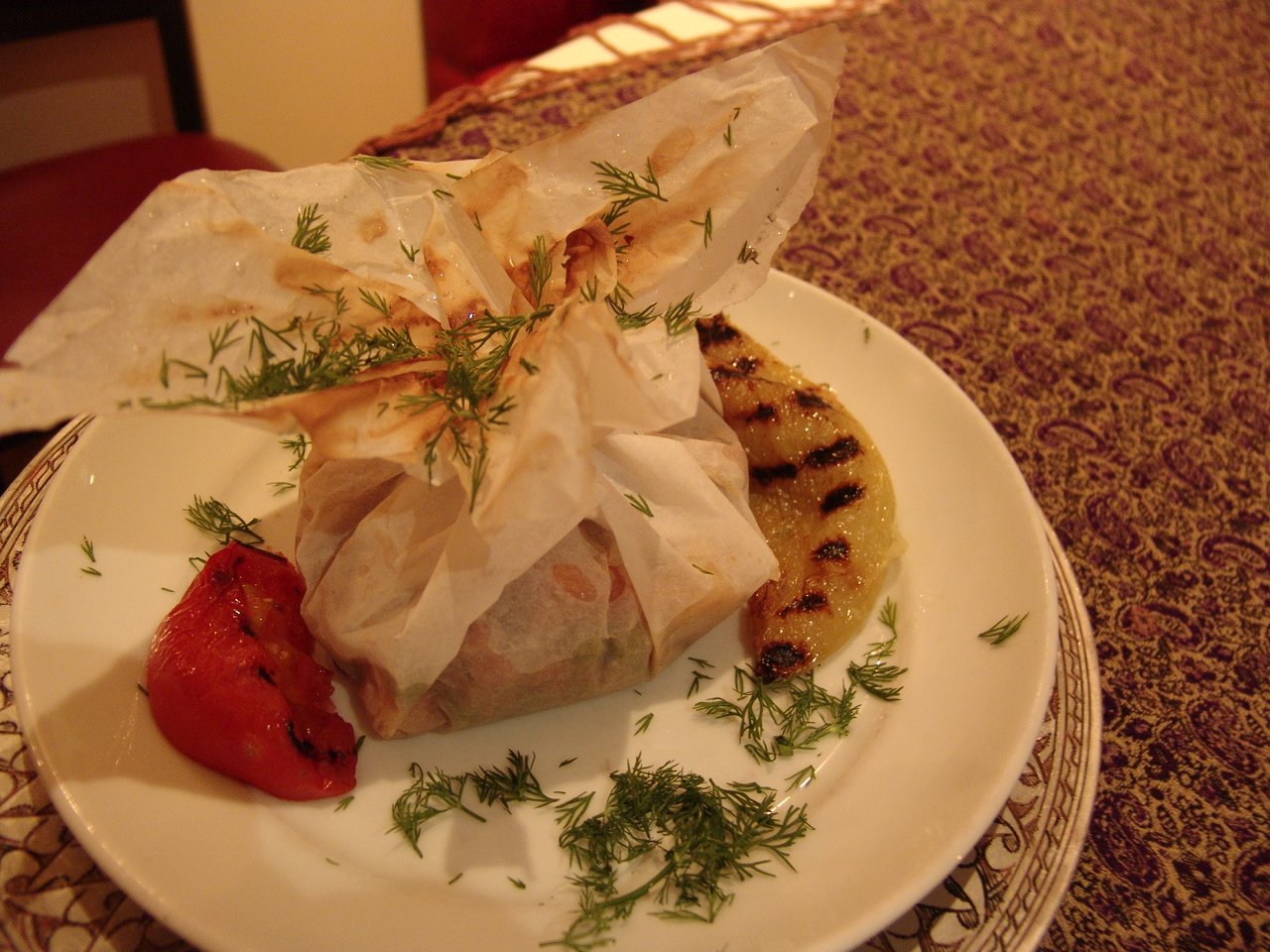 Lamb Baked in Paper
