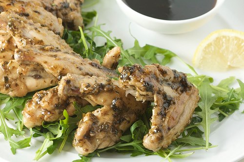 Lebanese Style Chicken Wings