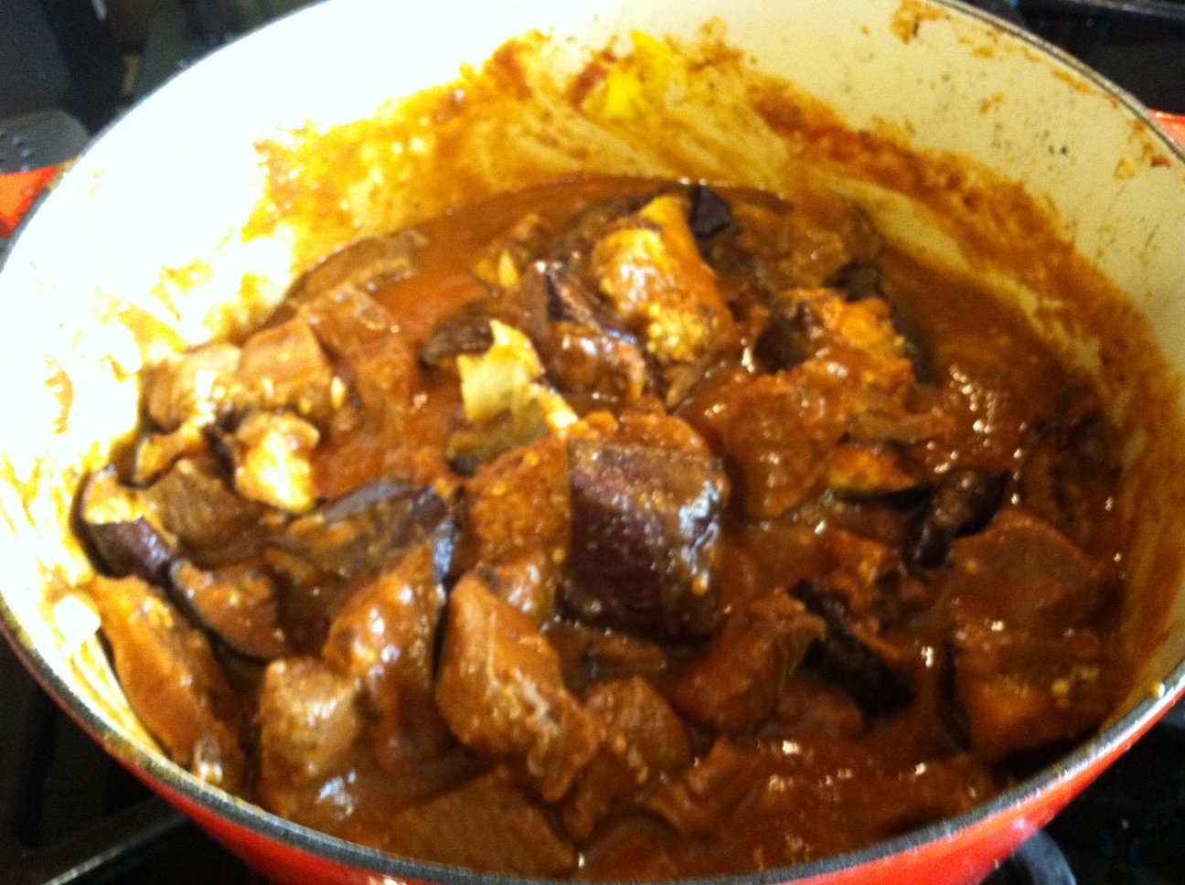 Beef and Eggplant Stew