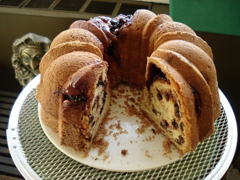 Κέικ σοκολάτας με καφέ - Babka