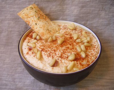 Garbanzo Beans with Sesame Spread