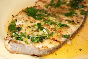 Grilled Marinated Swordfish