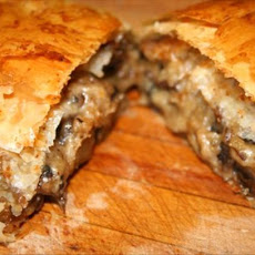 Lamb and Cheese Strudel