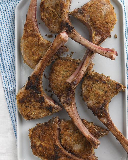 Breaded Lamb Chops