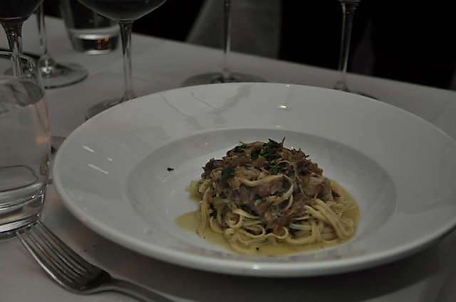 Orange Tagliolini with Duck Ragout