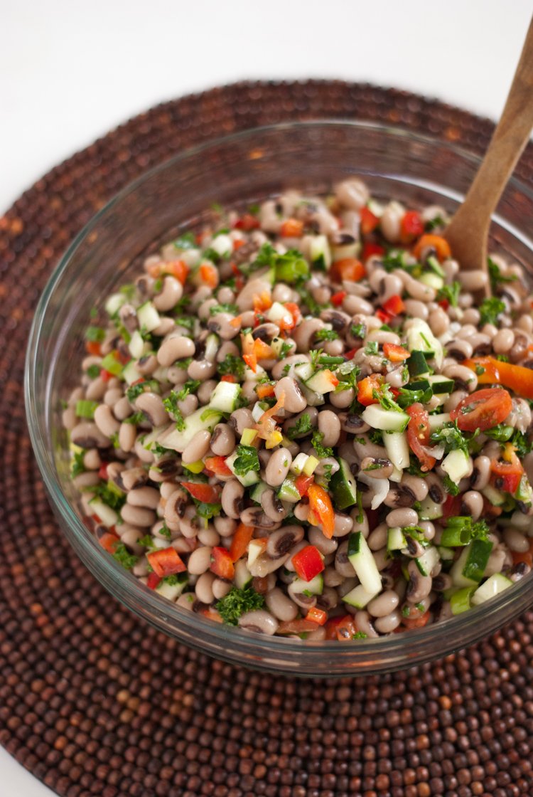 Warm Black-Eyed Pea Salad