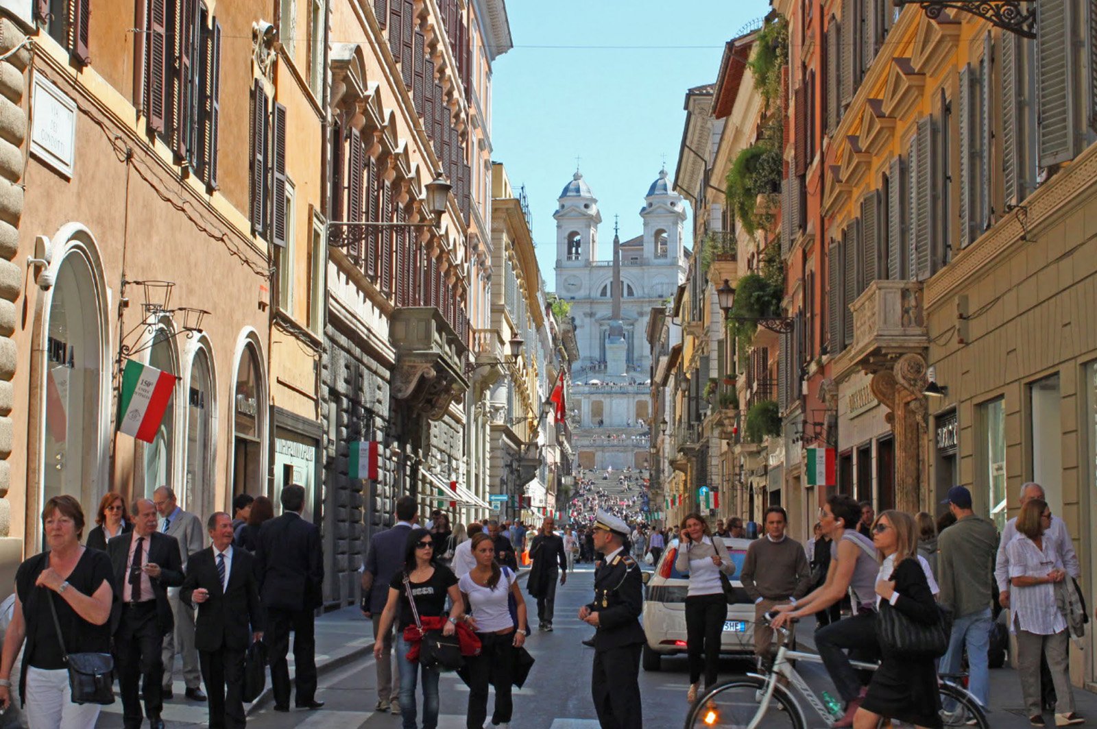 via del condotti rome italy