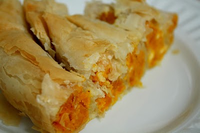 Pumpkin Pie with Apples and Dates
