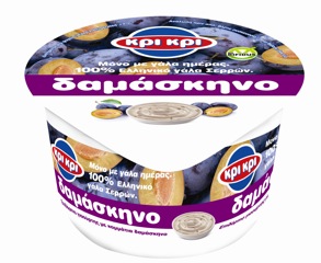 Νέο γιαούρτι δαμάσκηνο από την Κρι Κρι