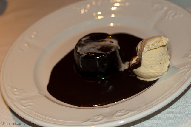 Chocolate molten cakes